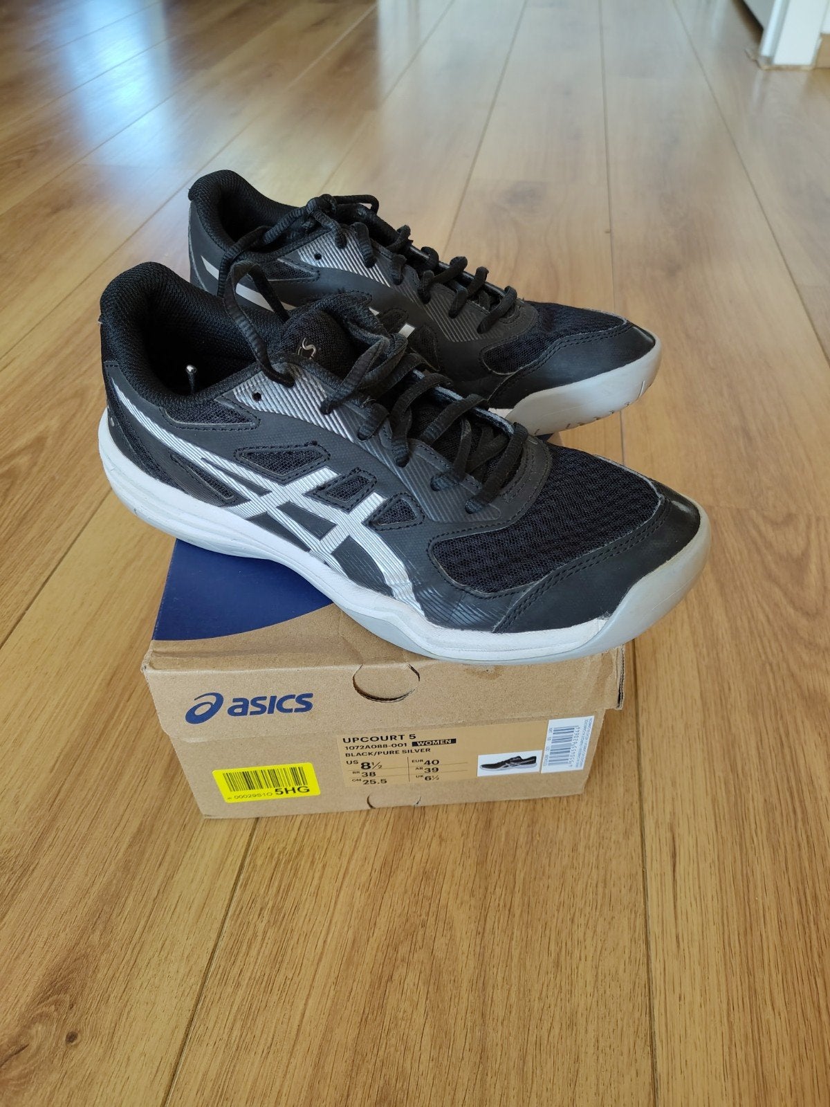Asics upcourt 5 maat 40, Ophalen of Verzenden, Gebruikt, Hardloopschoenen, Asics