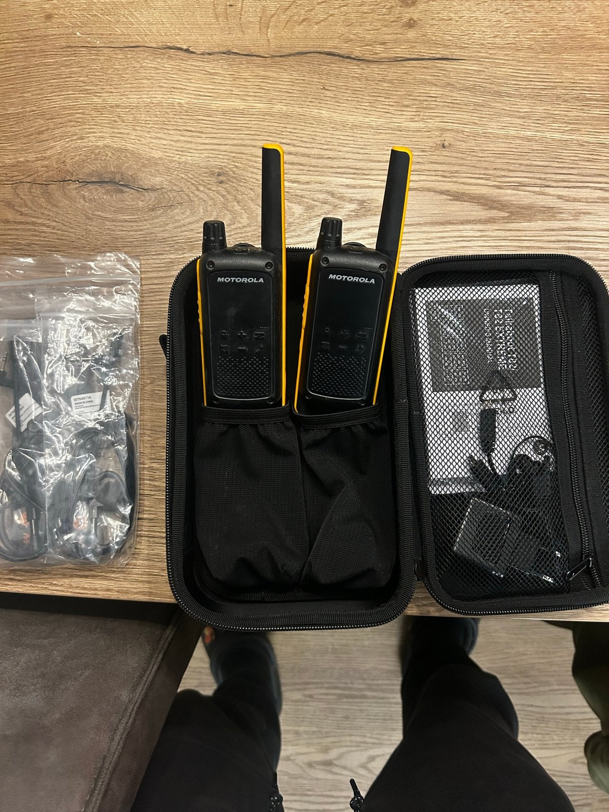 Motorola Talkabout T82 Extreme Walkie Talkie Set, 5 tot 15 km, Ophalen of Verzenden, Zo goed als nieuw, Portofoon of Walkie-talkie