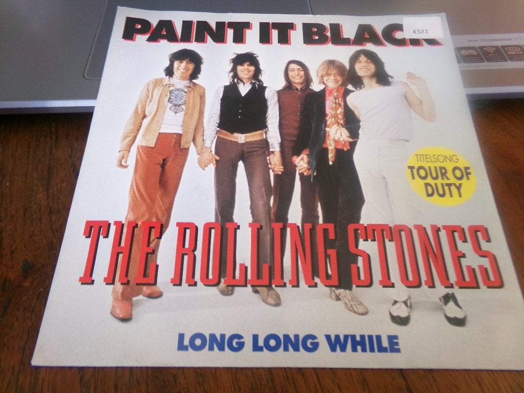Rolling Stones - Paint it Black 7 inch single z.g.a.n., Cd's en Dvd's, Ophalen of Verzenden, Gebruikt, Overige genres