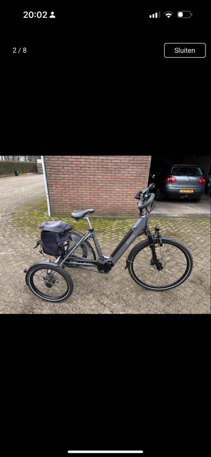 Gazelle e-bike met zijwielen - Stabiel en comfortabel 800, Fietsen en Brommers, Fietsen | Driewielfietsen, Ophalen of Verzenden