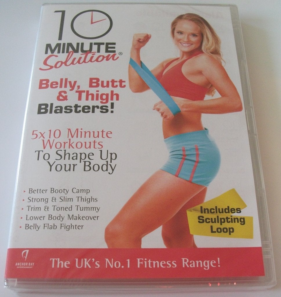Dvd *** 10 MINUTE SOLUTION *** Belly, Butt & Thigh *NIEUW*, Cursus of Instructie, Import, Engels, Alle leeftijden