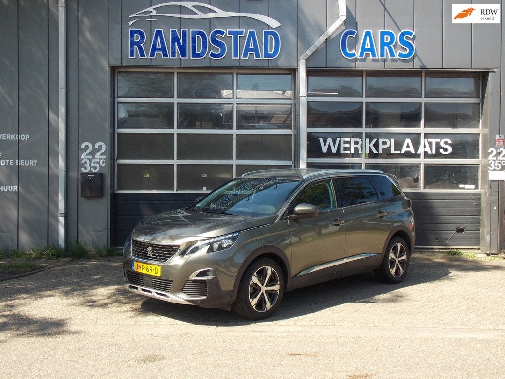 Peugeot 5008 1.2 PureTech Allure Automaat Airco Elek Pakket, Gebruikt, Euro 6, 1199 cc, 7 stoelen