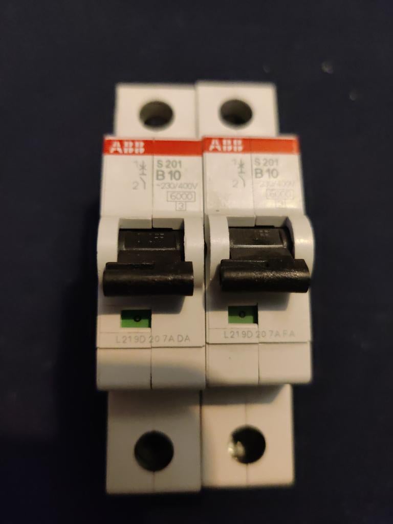 ABB Installatieautomaat S201 B10 2CDS251001R0105, Ophalen of Verzenden, Nieuw