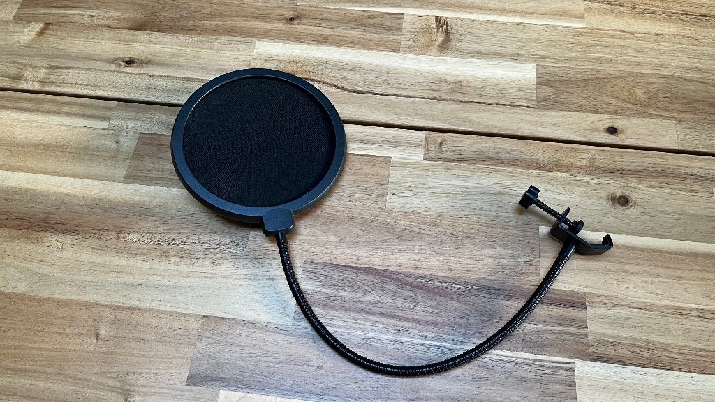 ZGAN Microfoon popfilter met klem – studio / podcast, Muziek en Instrumenten, Verzenden, Zo goed als nieuw, Overige typen