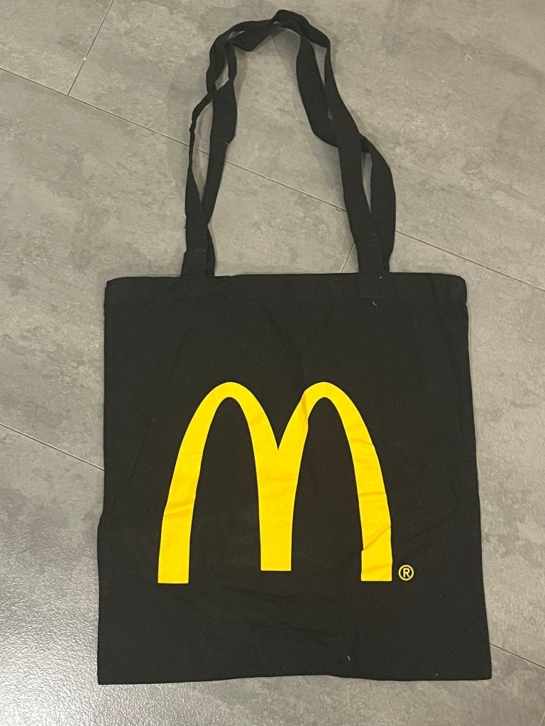 Toto Bag McDonald's, Ophalen of Verzenden, Nieuw, Zwart, Overige typen