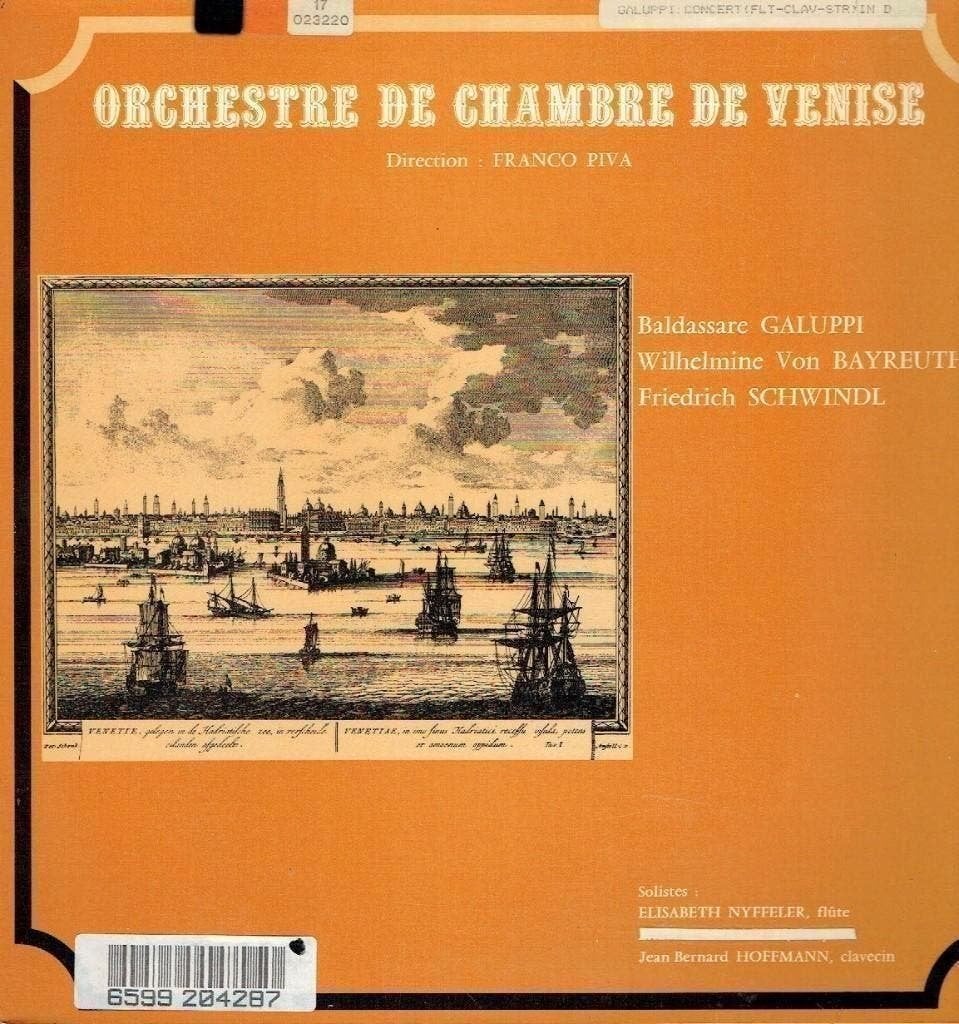 Orchestre De Chambre De Venise Franco Piva, Kamermuziek, Verzenden, Zo goed als nieuw, 12 inch