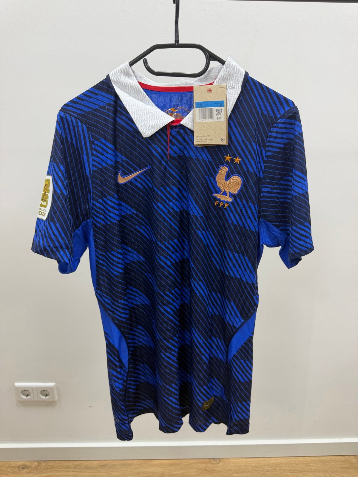 Frankrijk thuisshirt WK 2026 voor koper Hallo, Nieuw, Ophalen of Verzenden, Voetbal, Maat 48/50 (M)