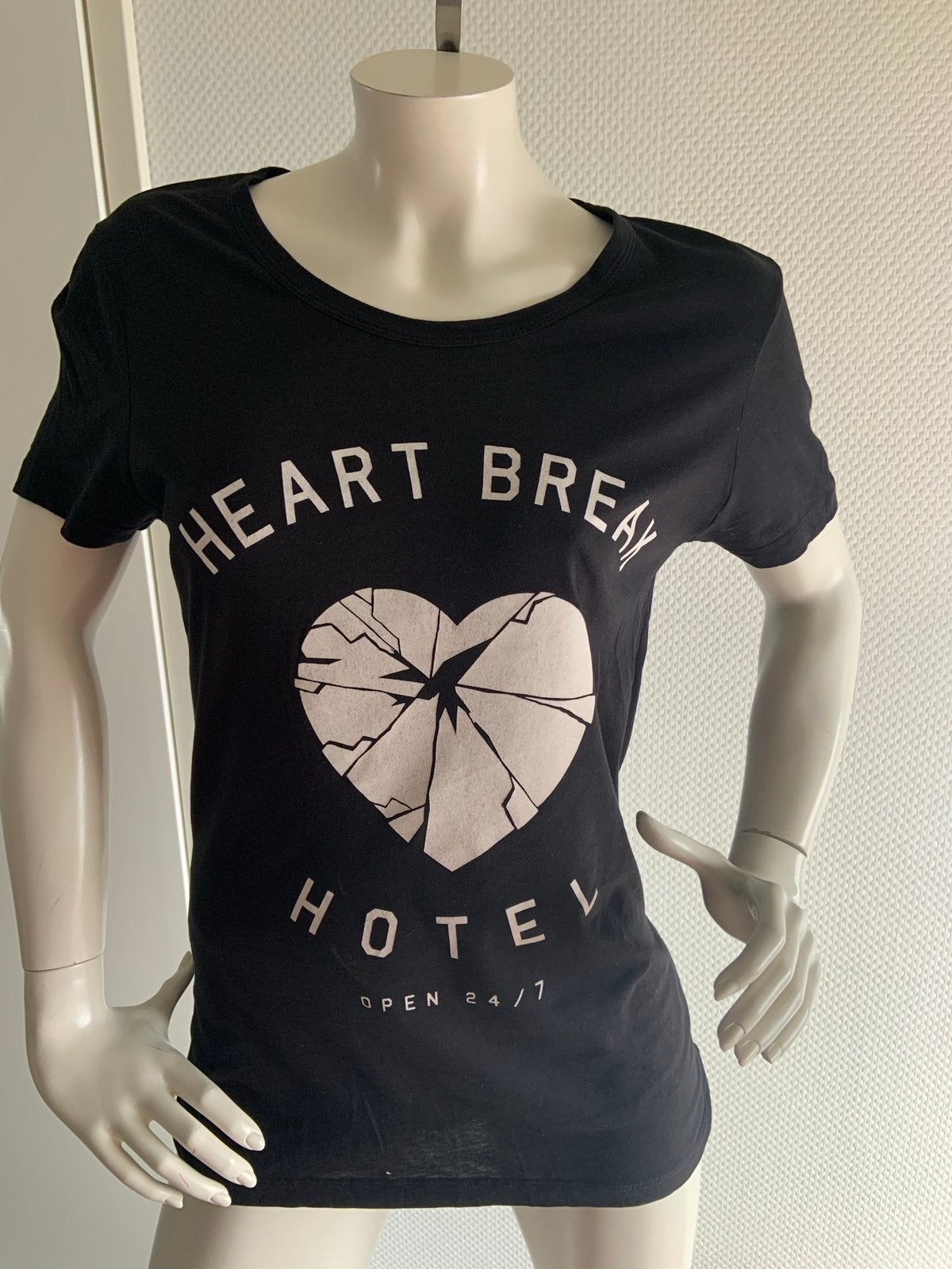 Zoe karssen shirt met leuke opdruk maat s, ., Zwart, Ophalen of Verzenden, Zo goed als nieuw