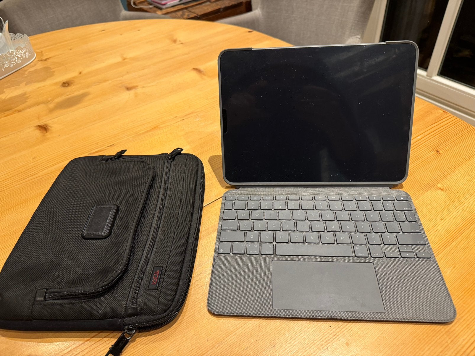 Ipad Pro 3de gen. M1 11 inch 256gb wifi + Combotouch + Tumi, Computers en Software, Ophalen, 11 inch, Zo goed als nieuw, Apple iPad Pro