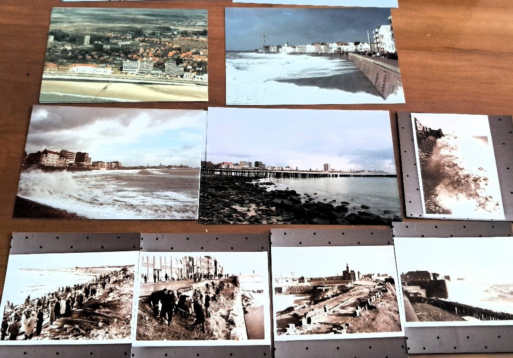 Vlissingen 9 boulevard foto’s jaren 1991 en 1953, Ophalen of Verzenden, 1980 tot heden, Zeeland