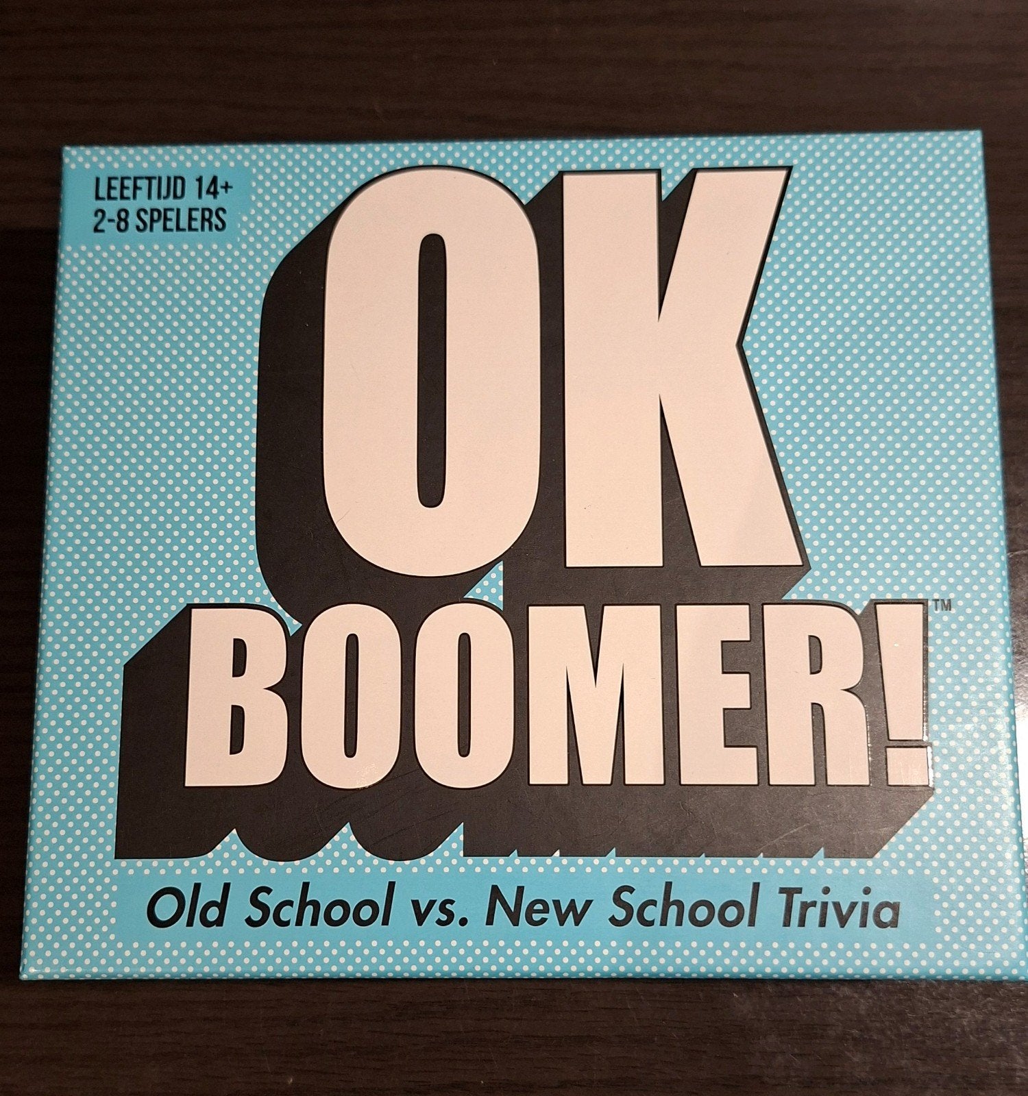 OK Boomer! Old School vs. New School Trivia, Drie of vier spelers, Ophalen of Verzenden, Zo goed als nieuw, Goliath