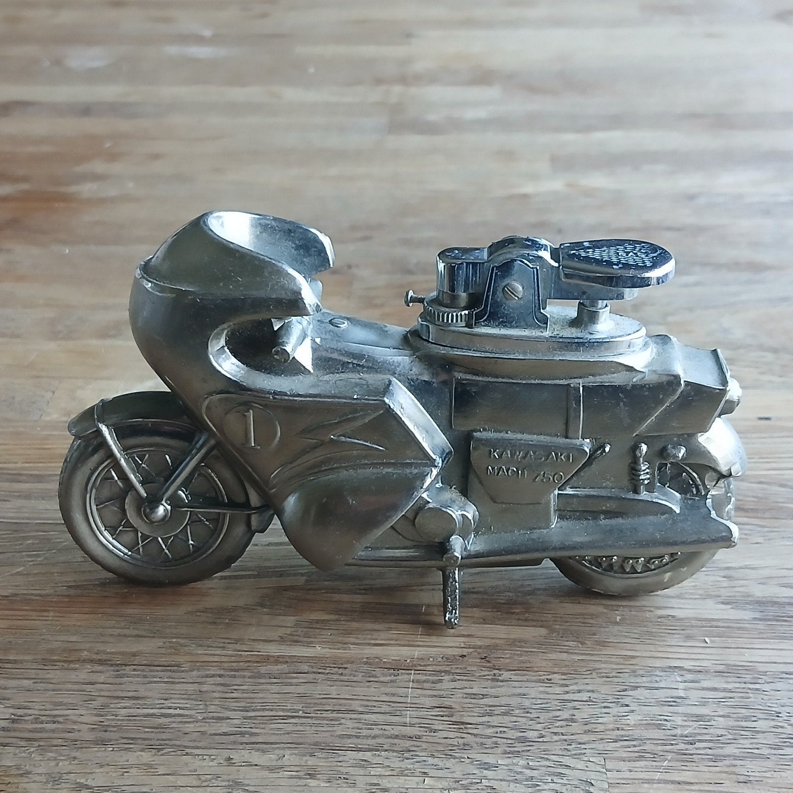 Vintage aansteker motor "Kawasaki mach 750", Ophalen of Verzenden, Aansteker