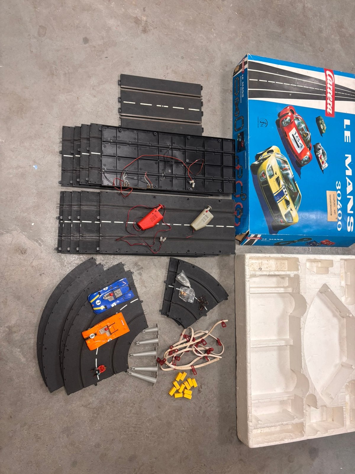 Le mans racebaan, Carrera, Ophalen of Verzenden, Elektrisch, Racebaan