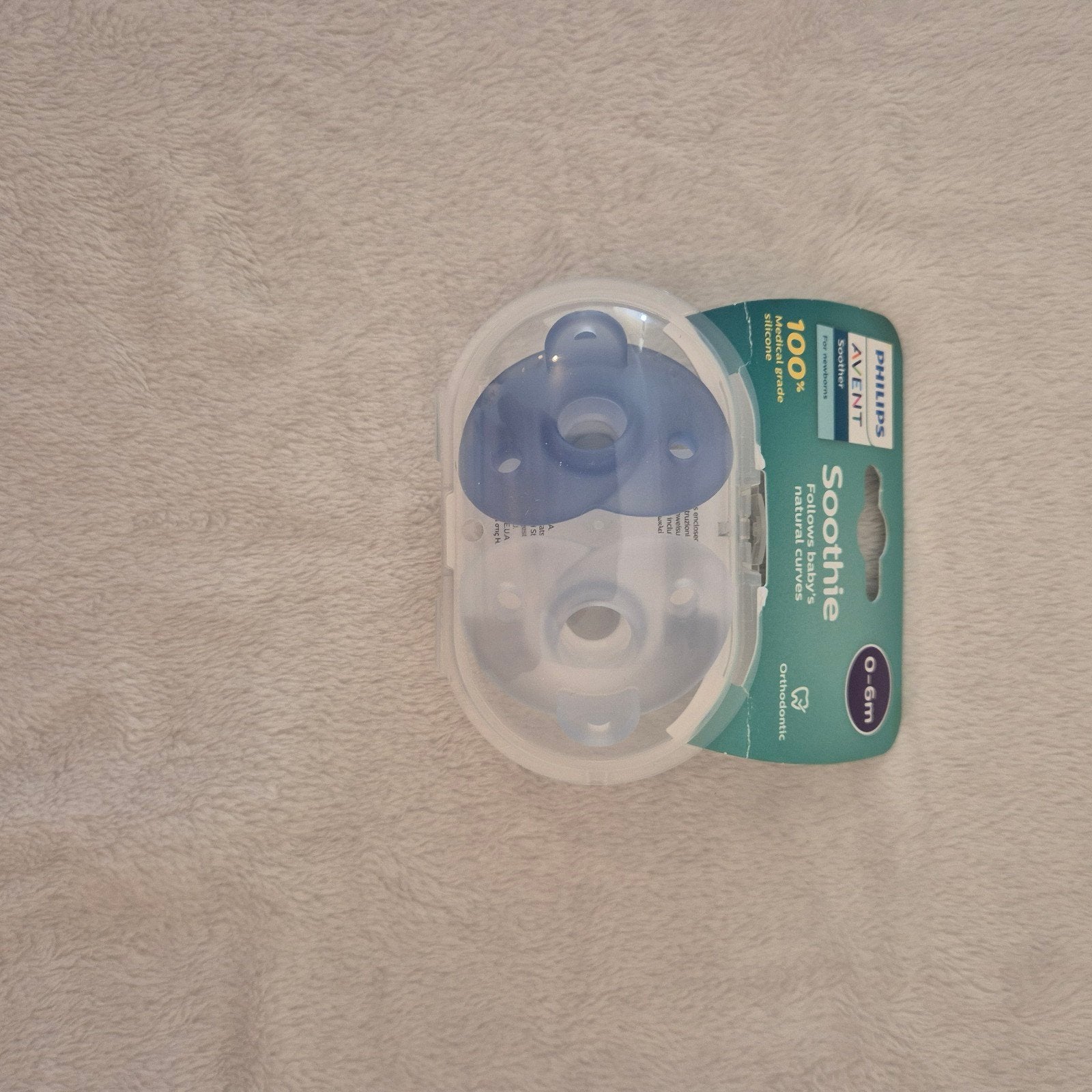 Philips Avent Soothie Fopspeen 0-6m - Nieuw, Ophalen