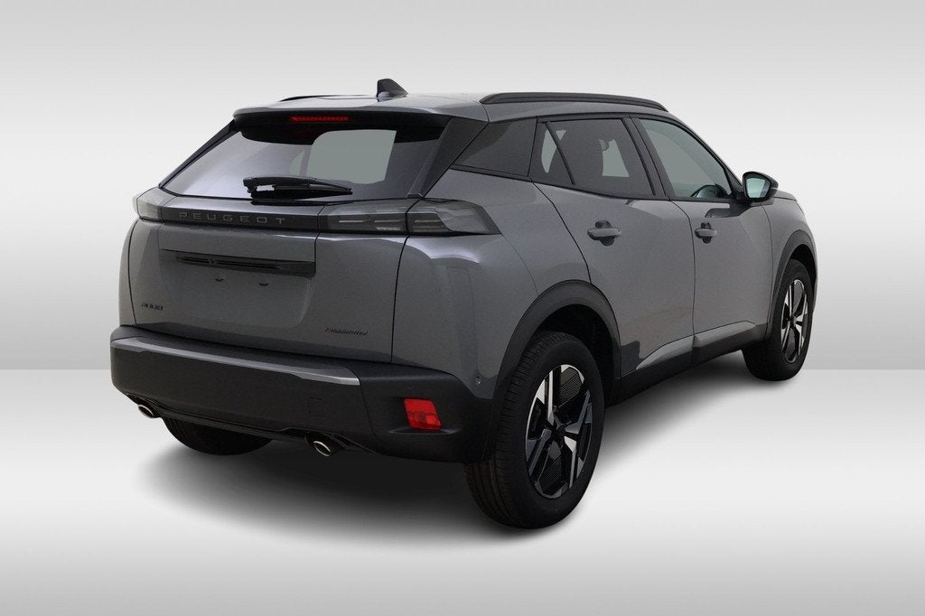Peugeot 2008 1.2 HYBRID 145PK ALLURE E-DCS6 | Navigatie Pack, Auto's, Peugeot, Gebruikt, Zwart, 1199 cc, Leder en Stof
