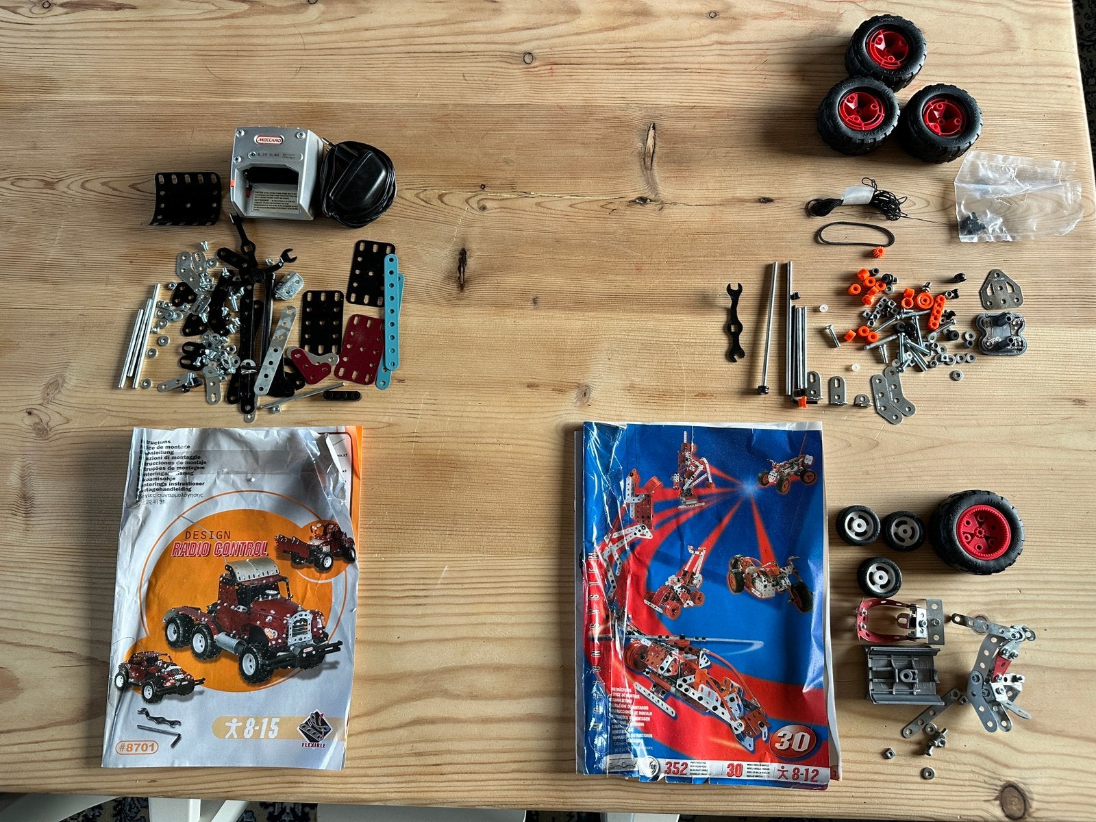 Meccano onderdelen voor sets 8701 en 7530, Antiek en Kunst, Ophalen of Verzenden