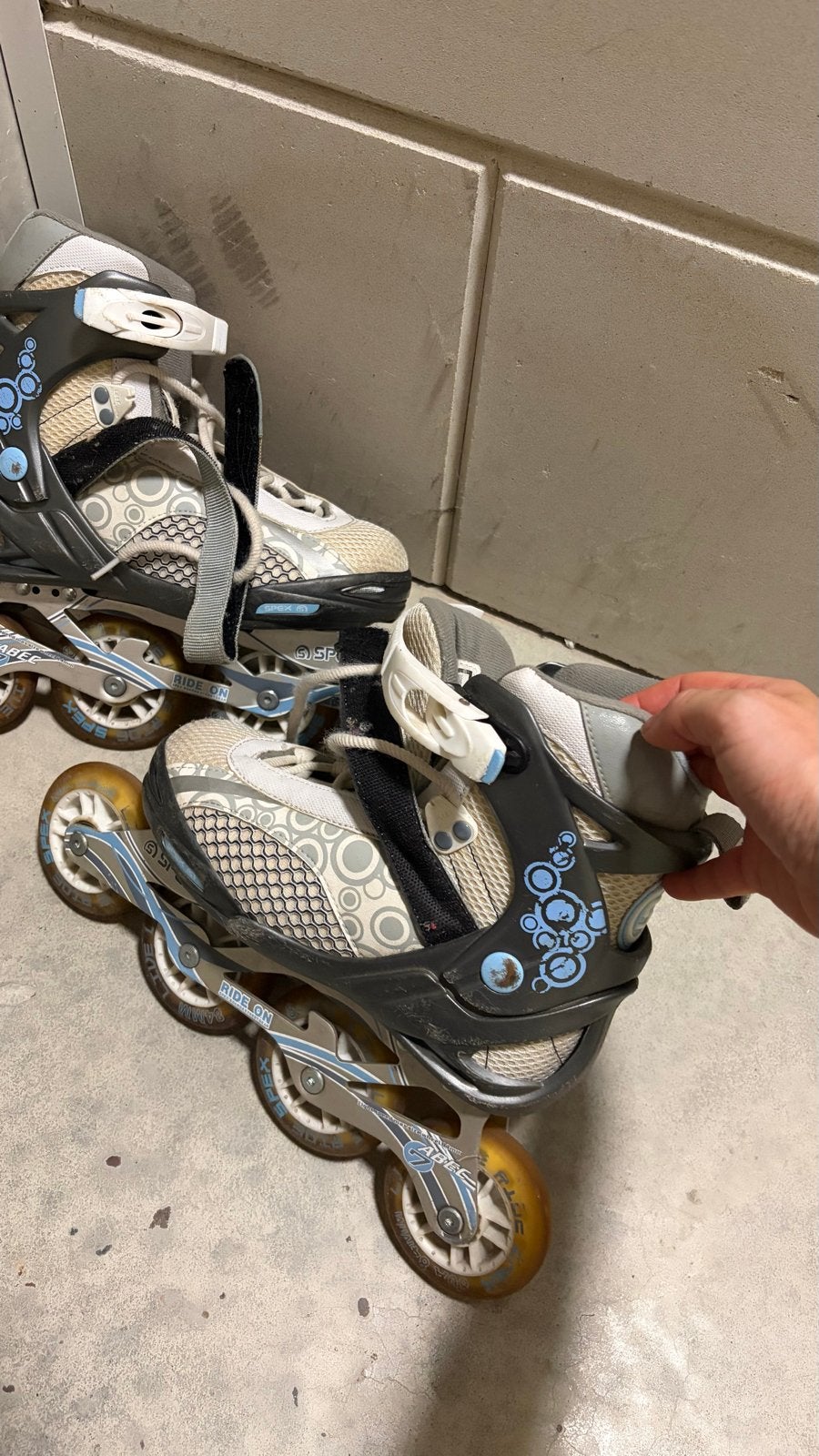 Spex inline skates - Maat 37, Ophalen, Gebruikt, Overige typen, Overige merken