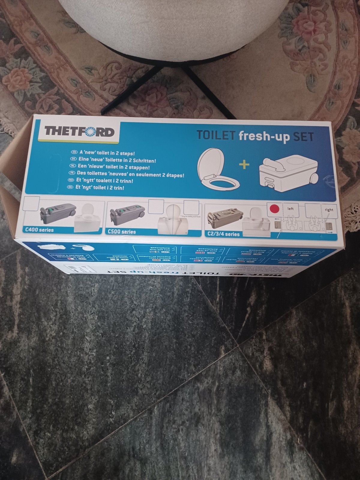 Thetford Toilet Fresh-up Set C2/3/4 Series, Ophalen, Nieuw
