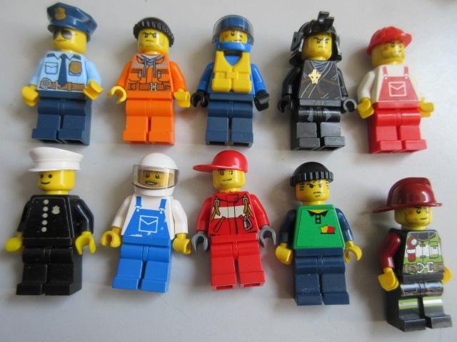 nr. 5708, 10 Lego poppetjes., Ophalen of Verzenden, Zo goed als nieuw, Complete set, Lego