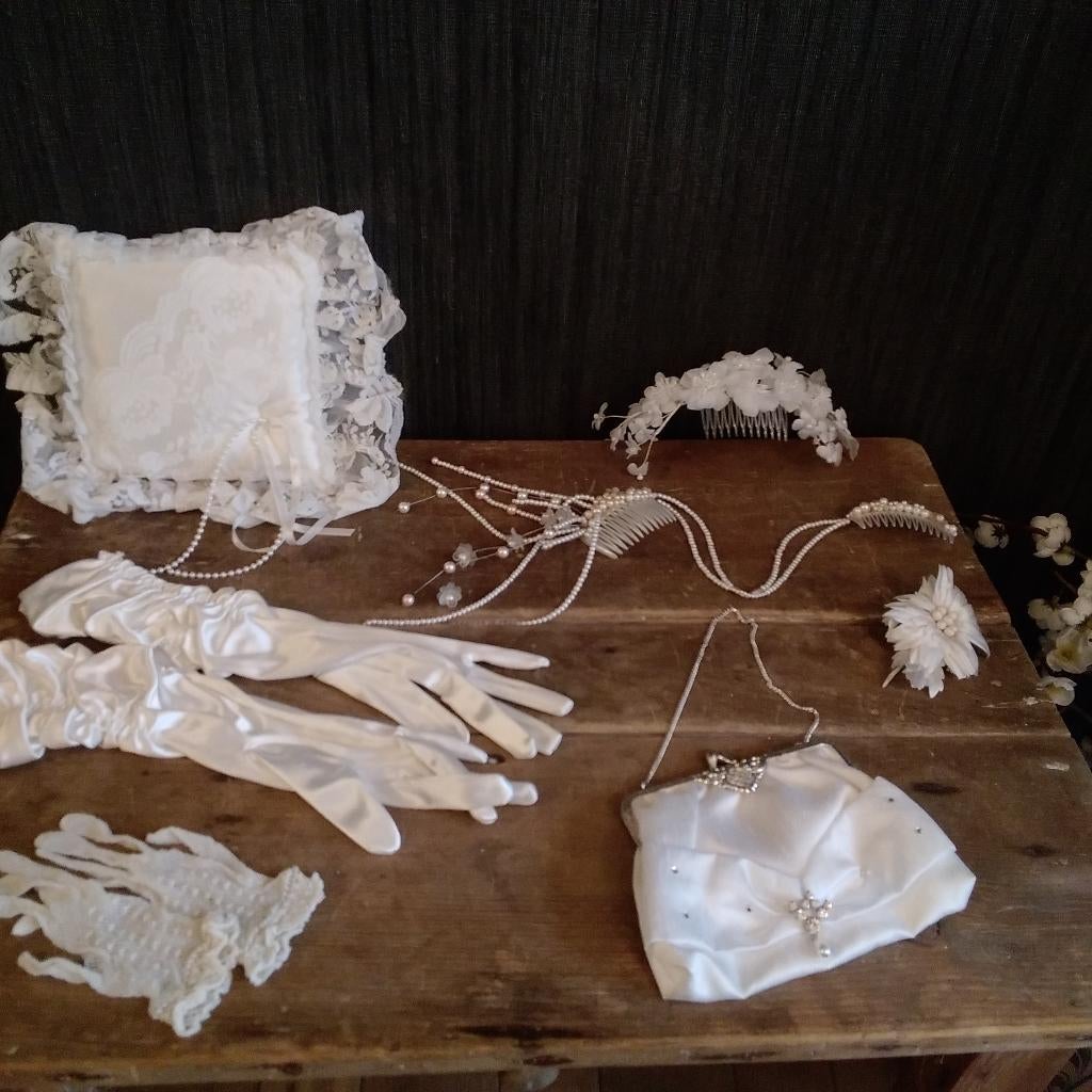 Vintage trouw accessoires, Vintage trouw, Verzenden, Zo goed als nieuw, Accessoires