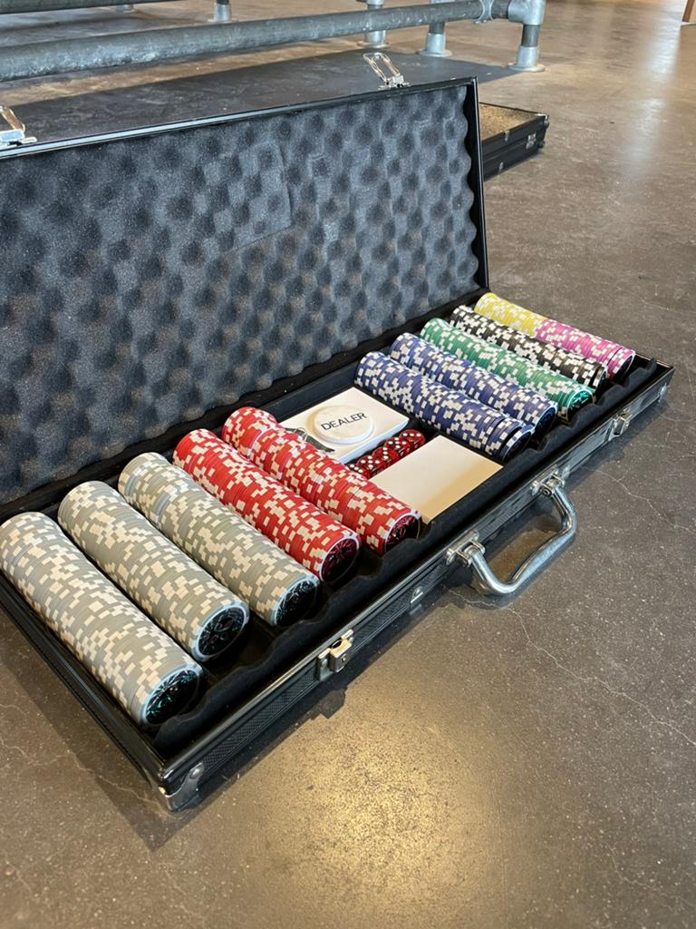2 poker sets!, Ophalen, Gebruikt