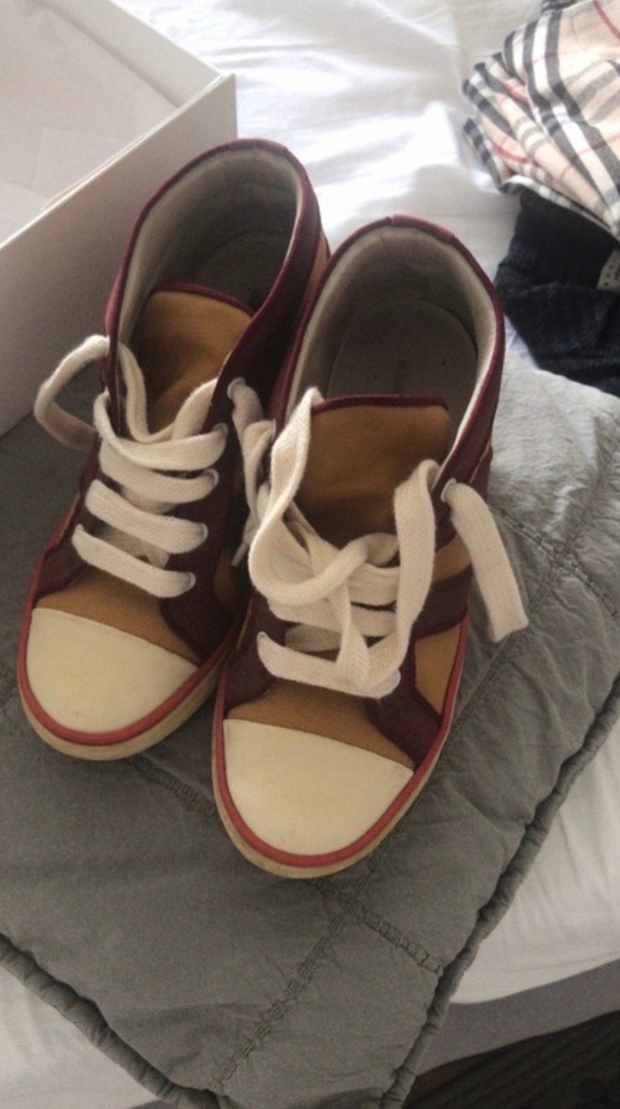 Isabel Marant sneakers, Ophalen of Verzenden, Gedragen, Bruin, Sneakers of Gympen