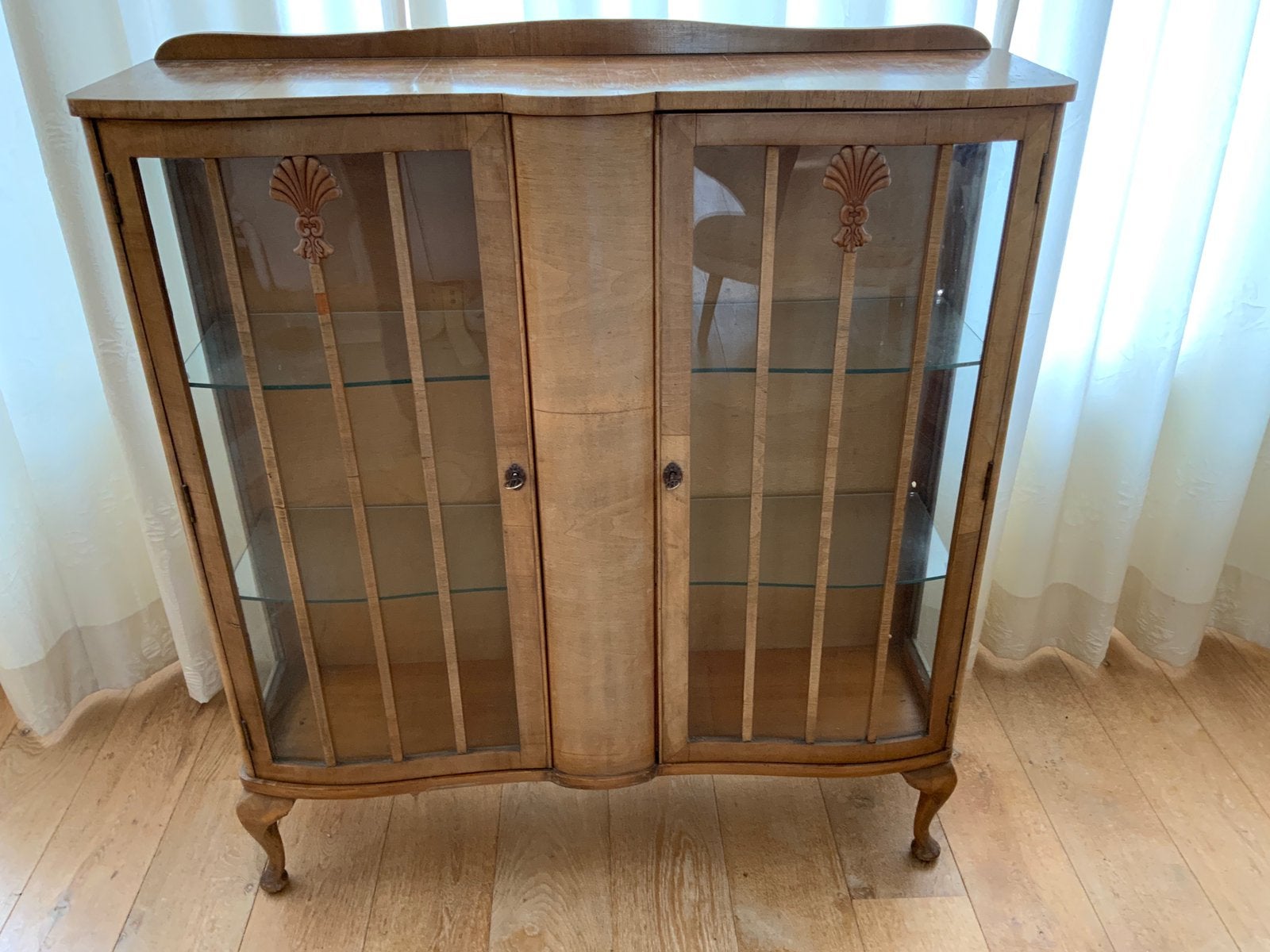 Art Deco vitrinekast van S.Spanglet Ltd., Ophalen