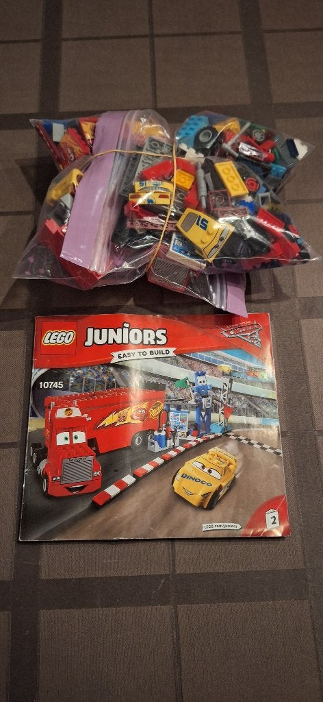 Lego Cars Junior., Kinderen en Baby's, Ophalen, Overige thema's, Lego, Zo goed als nieuw