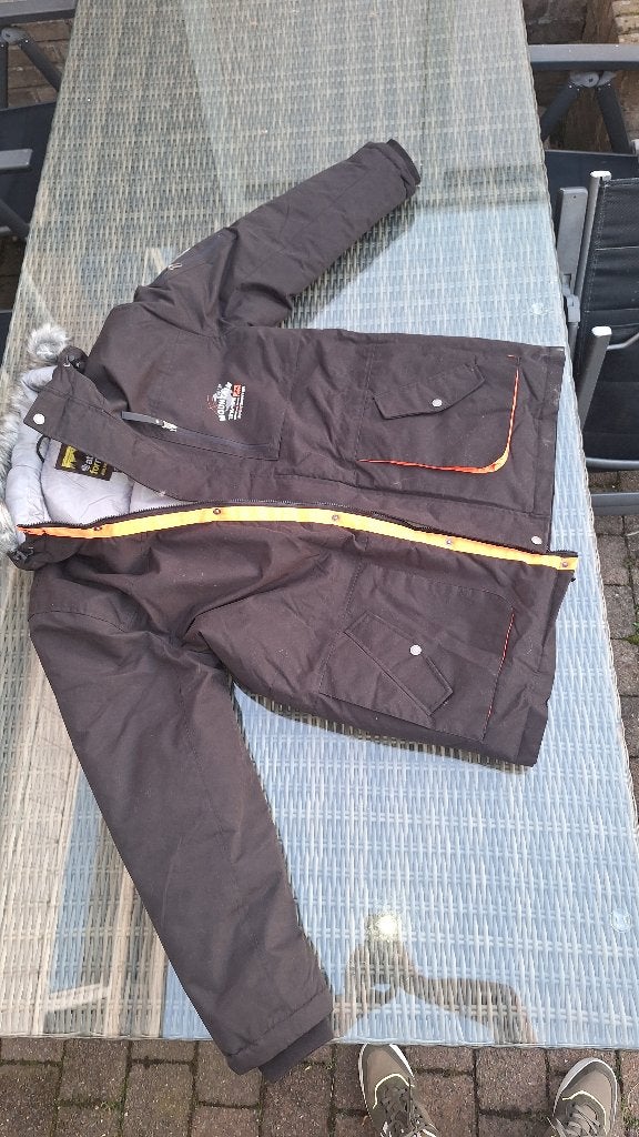 Dikke Winterjas, Kleding | Dames, Ophalen, Gedragen, Maat 46/48 (XL) of groter, Zwart