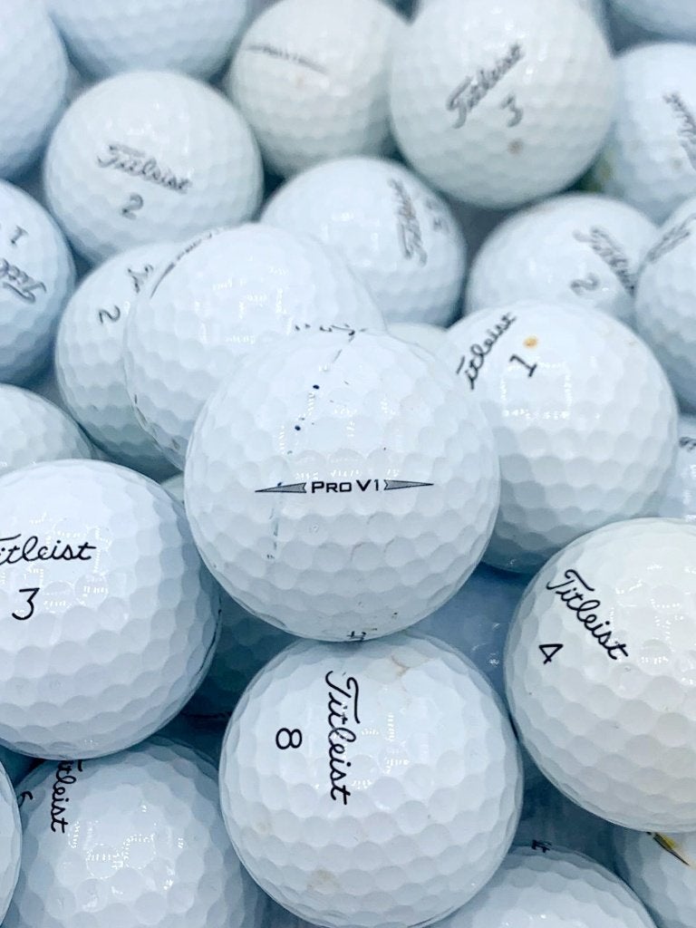 Titleist Pro V1 lakeballs, klasse B: €1,25/st. (bij 48st.), Ophalen of Verzenden, Gebruikt, Bal(len), Overige merken