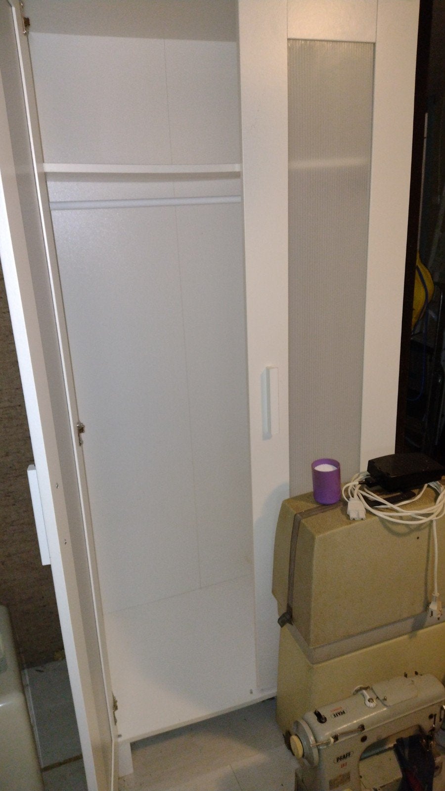 Nieuwe IKEA kast met plank en roede - Spierwit, Ophalen, Nieuw, Met plank(en)
