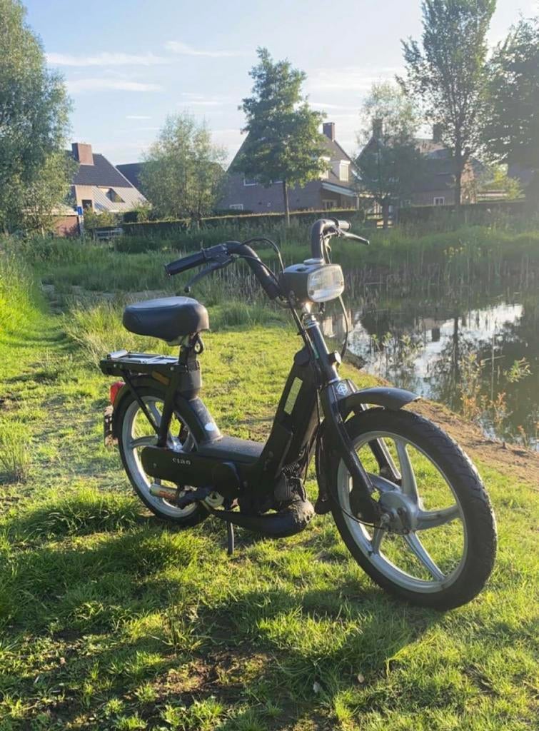 Vespa ciao, Ophalen, Gebruikt