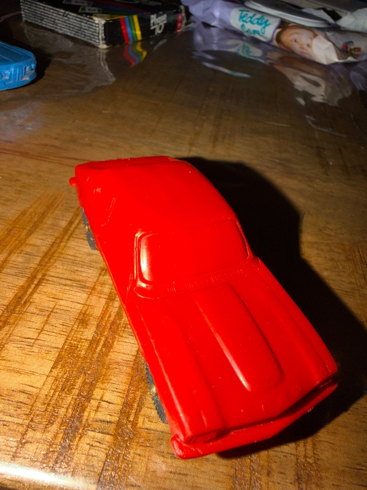 Vintage Tomte Ford Capri 1/43 - Rood Speelgoedauto, Gebruikt, Auto, Ophalen of Verzenden, X