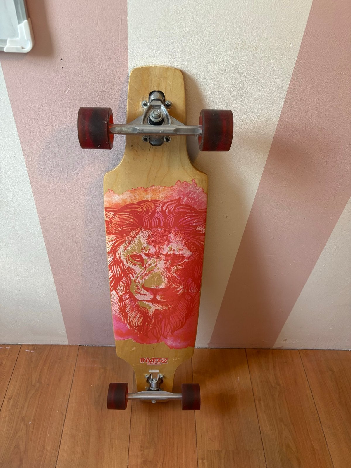Longboard en Skateboard - Gebruikt, Ophalen of Verzenden, Gebruikt, Skateboard, Longboard
