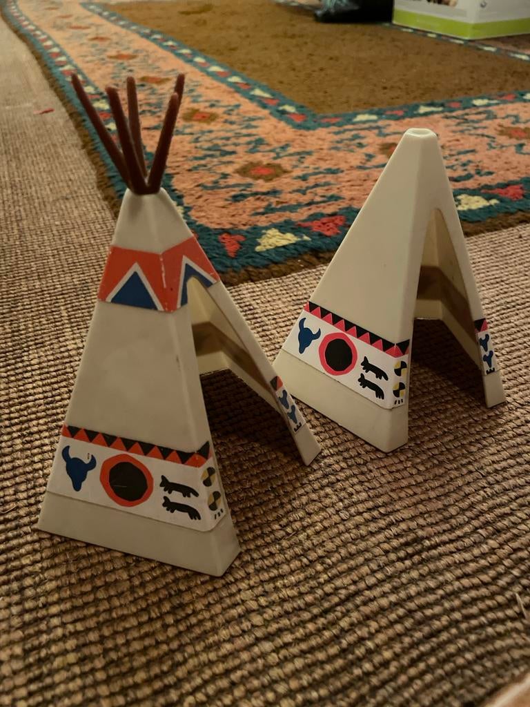 Playmobil Wigwam Set - Indianen Thema, Ophalen of Verzenden, Zo goed als nieuw