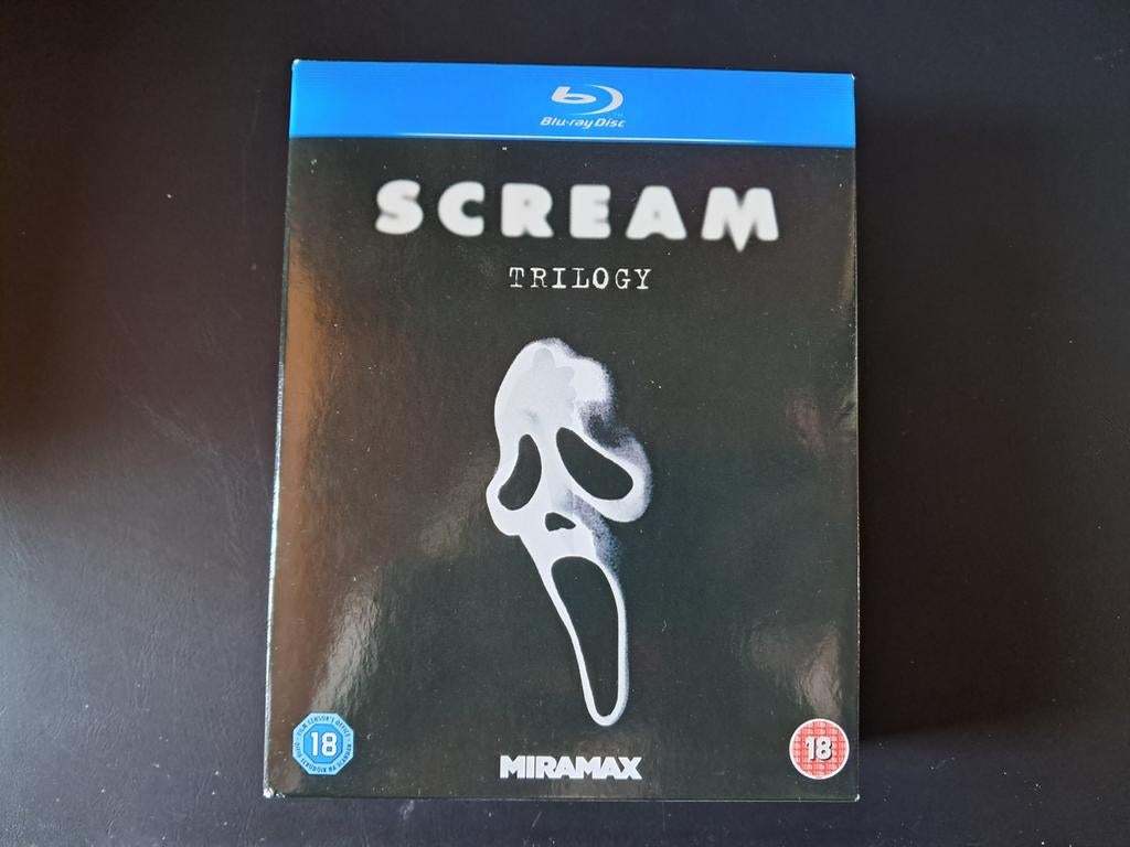 Blu-ray Scream Trilogy (€23 inclusief verzendkosten), Verzenden, Zo goed als nieuw, Horror