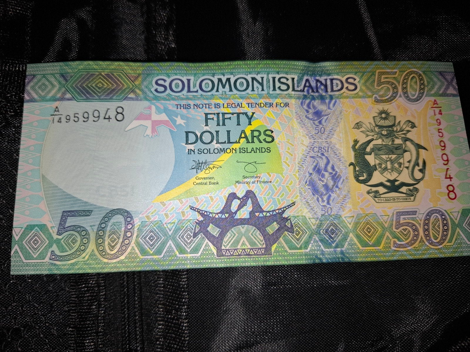 ### Solomon islands 50 dollar 2023 ###, Ophalen of Verzenden, Midden-Oosten