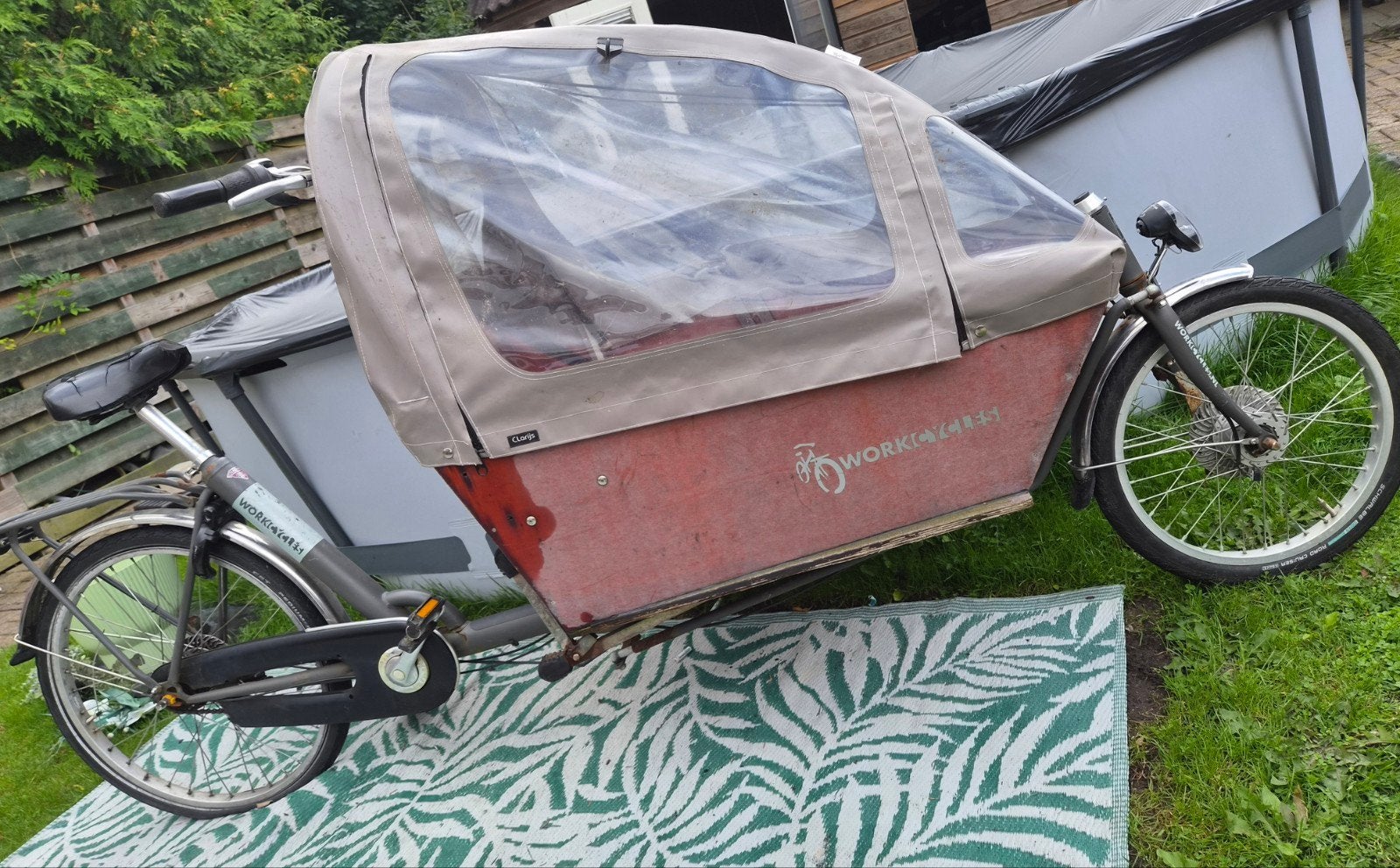 CargoBike bakfiets, Ophalen, Gebruikt