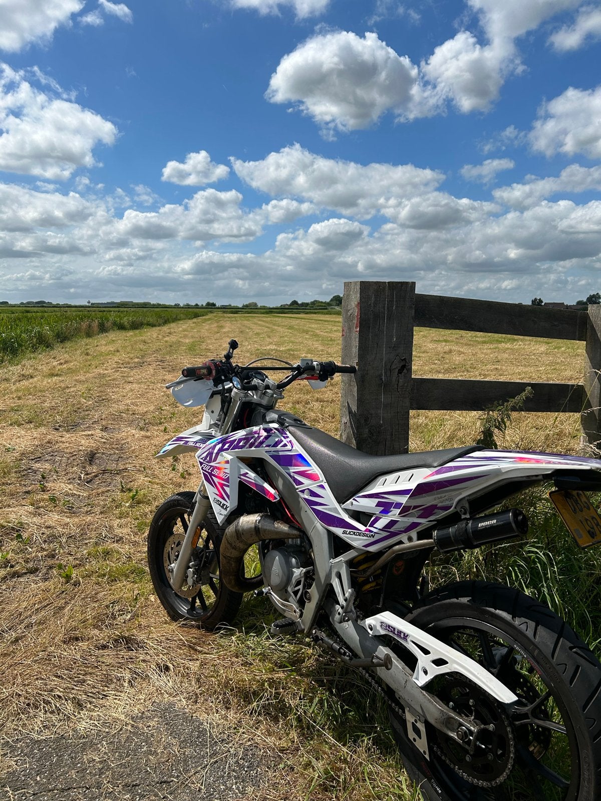 Aprilia SX50 schakelbrommer - Unieke uitvoering!, Ophalen, Gebruikt, Maximaal 45 km/u, 50 cc