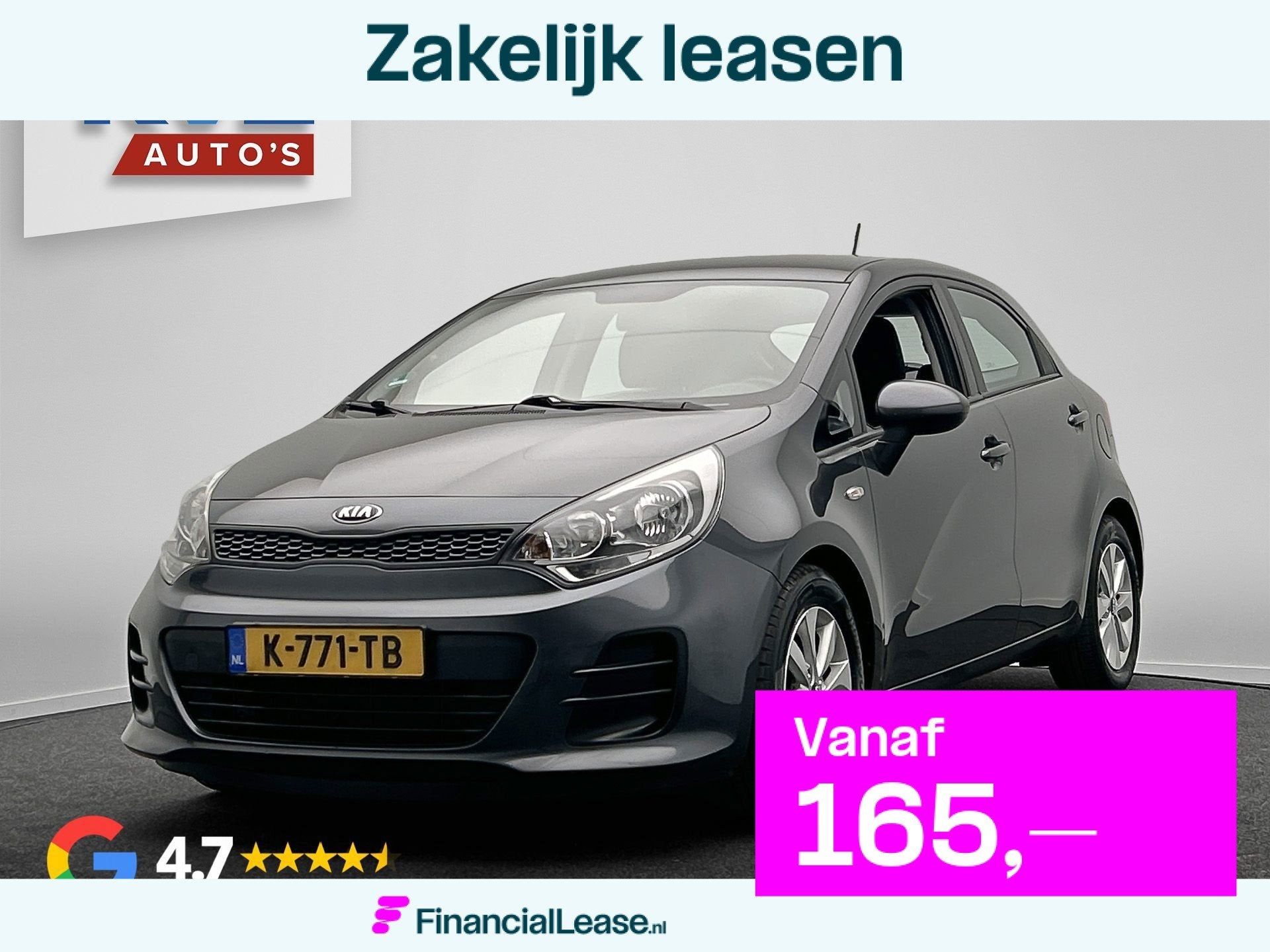Kia Rio 1.2 CVVT ComfortPlusLine Navigator | Camera | Naviga, Voorwielaandrijving, Euro 6, 4 cilinders, Navigatiesysteem