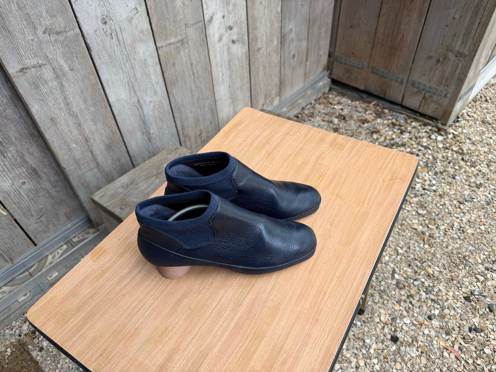Camper leren schoenen maat 39 - comfortabel en stijlvol, Ophalen of Verzenden, Zo goed als nieuw, Blauw, Lage of Enkellaarzen