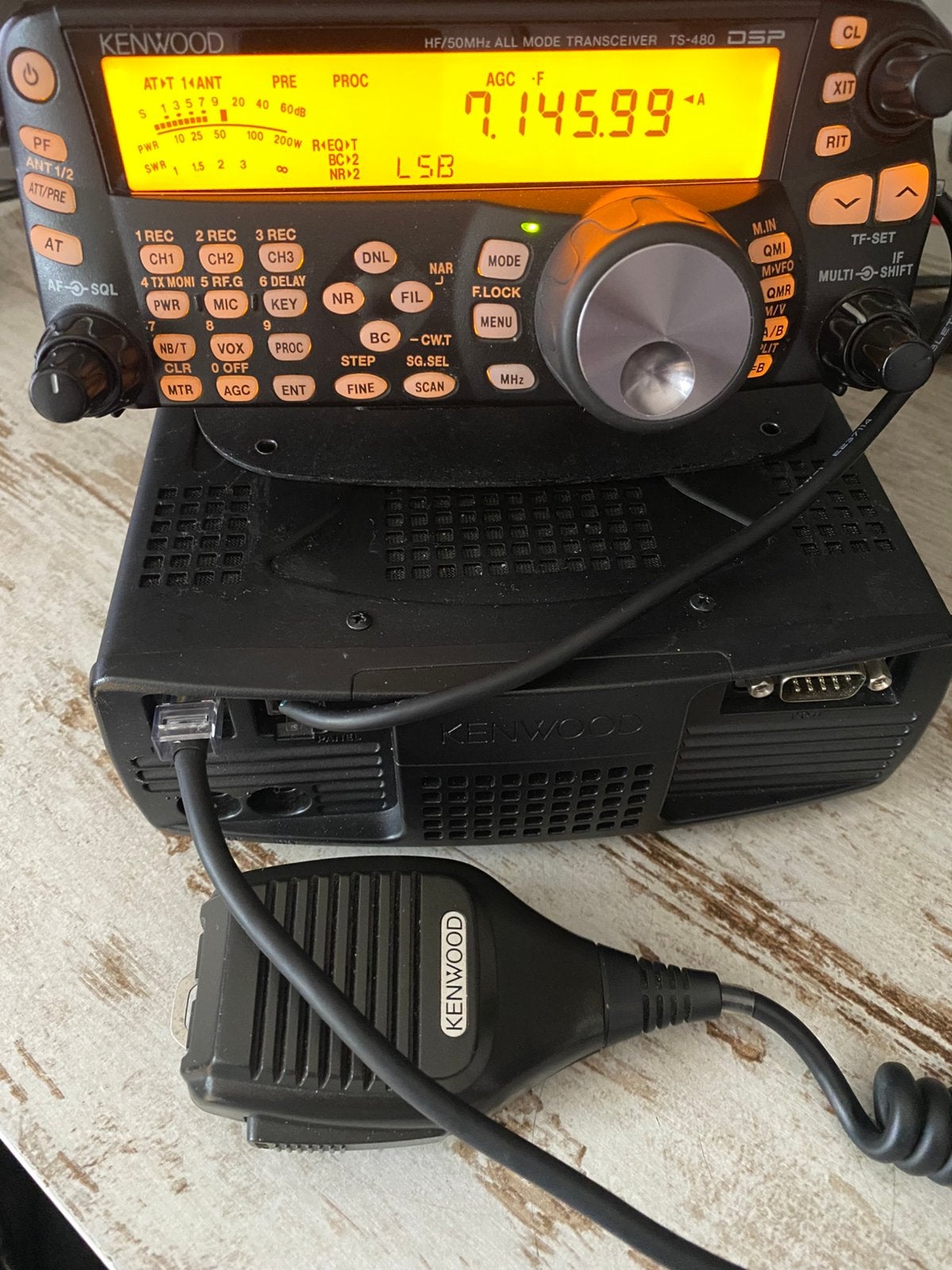 Kenwood TS 480 Sat, Telecommunicatie, Zenders en Ontvangers, Verzenden, Zo goed als nieuw