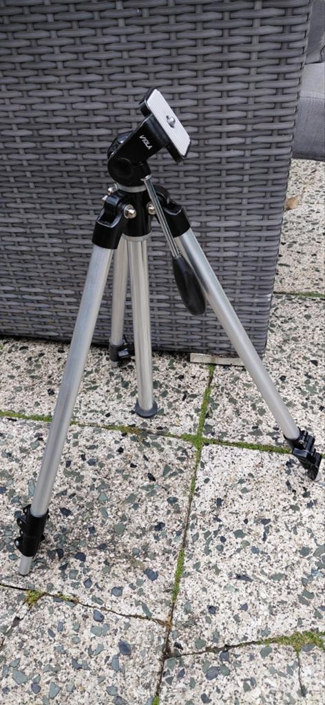 Vintage Viola camerastatief met balhoofd, Audio, Tv en Foto, Fotografie | Statieven en Balhoofden, Gebruikt, Minder dan 150 cm