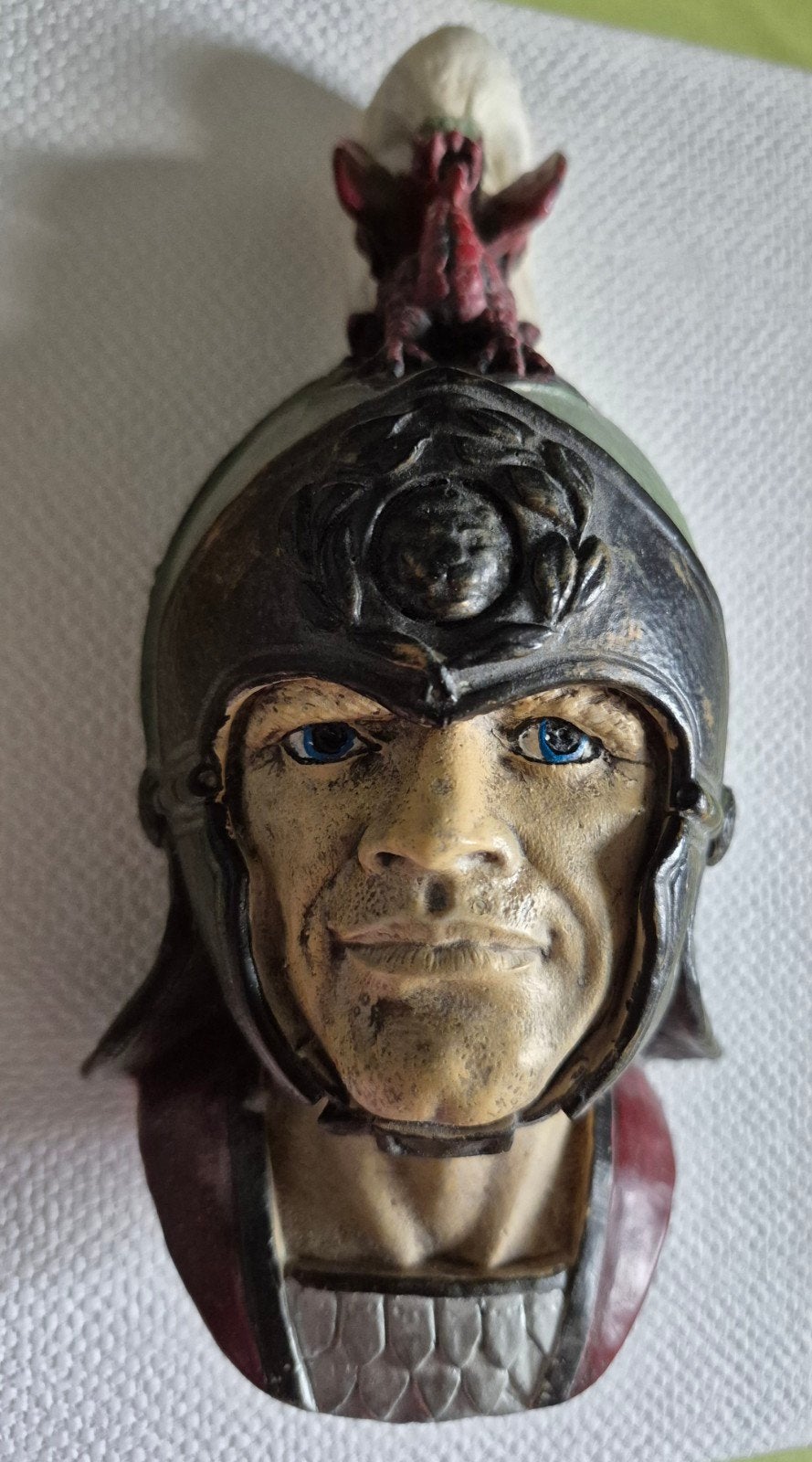 Wandbeeld van Buste Romeinse soldaat, Ophalen, Minder dan 20 cm, Handgemaakt, Buste