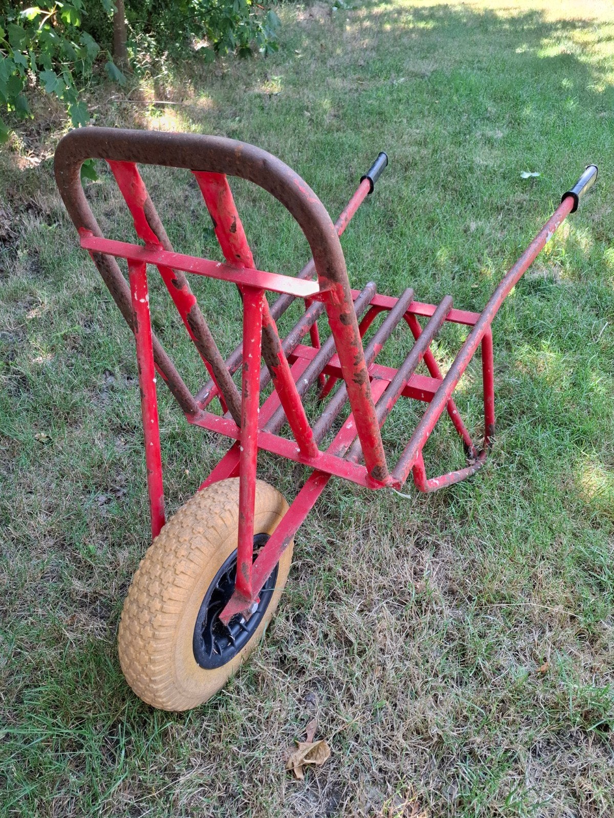 Steenkruiwagen, Tuin en Terras, Kruiwagens, Ophalen, Gebruikt, Handmatig, Eenwielig