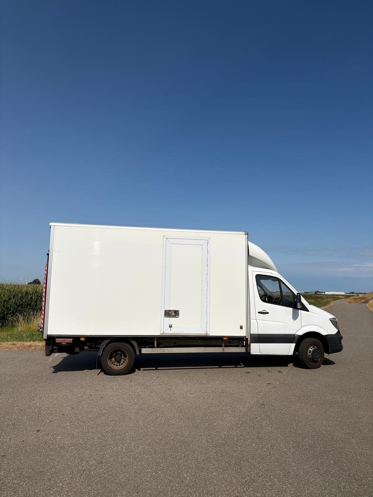 Mercedes sprinter 513 cdi 2013 bakwagen meubelbak klep, Auto's, Bestelauto's, 2680 kg, Euro 5, Stof, Zwart
