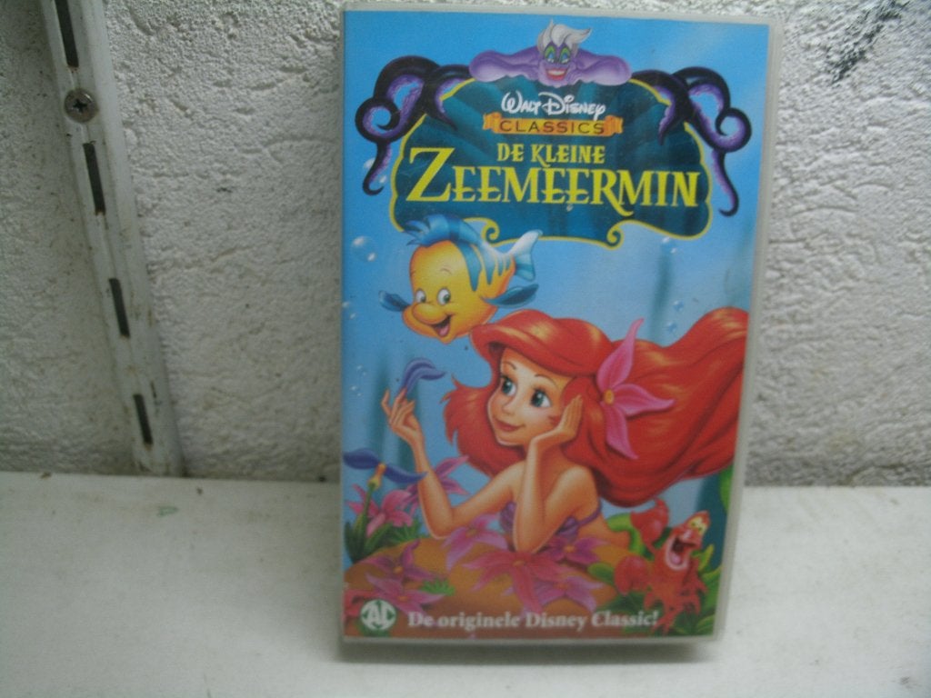 vhs 95a de kleine zeemeermin ned gespr, Cd's en Dvd's, Alle leeftijden, Ophalen of Verzenden, Gebruikt