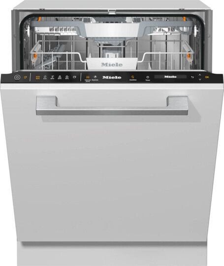PRACHTIGE inbouw MIELE AUTODOS ZWART G7472SCVi powerdisk, Ophalen, Minder dan 85 cm, Minder dan 10 liter, Energieklasse A of zuiniger