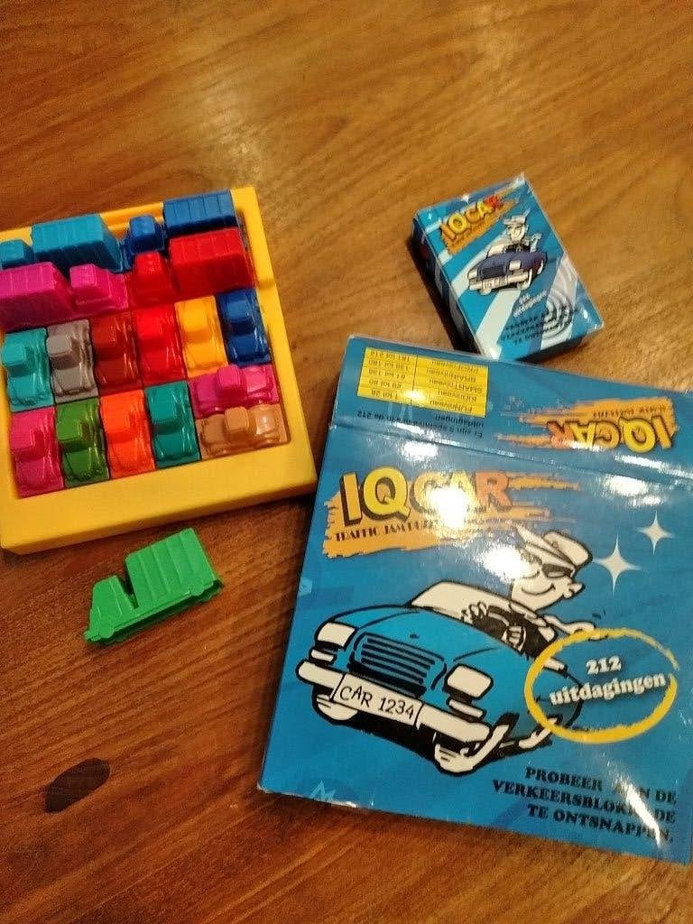 Gezelschapsspel IQ car, Hobby en Vrije tijd, Drie of vier spelers, Ophalen of Verzenden, Zo goed als nieuw