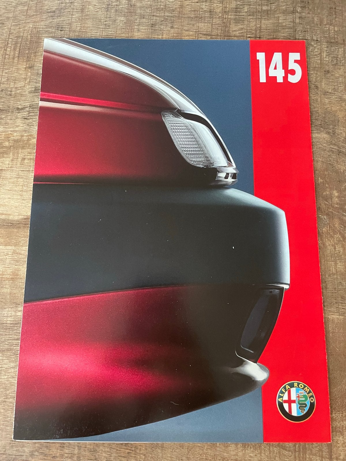 Alfa Romeo 145 Brochure - Origineel uit 1994, Ophalen of Verzenden, Zo goed als nieuw, Alfa Romeo